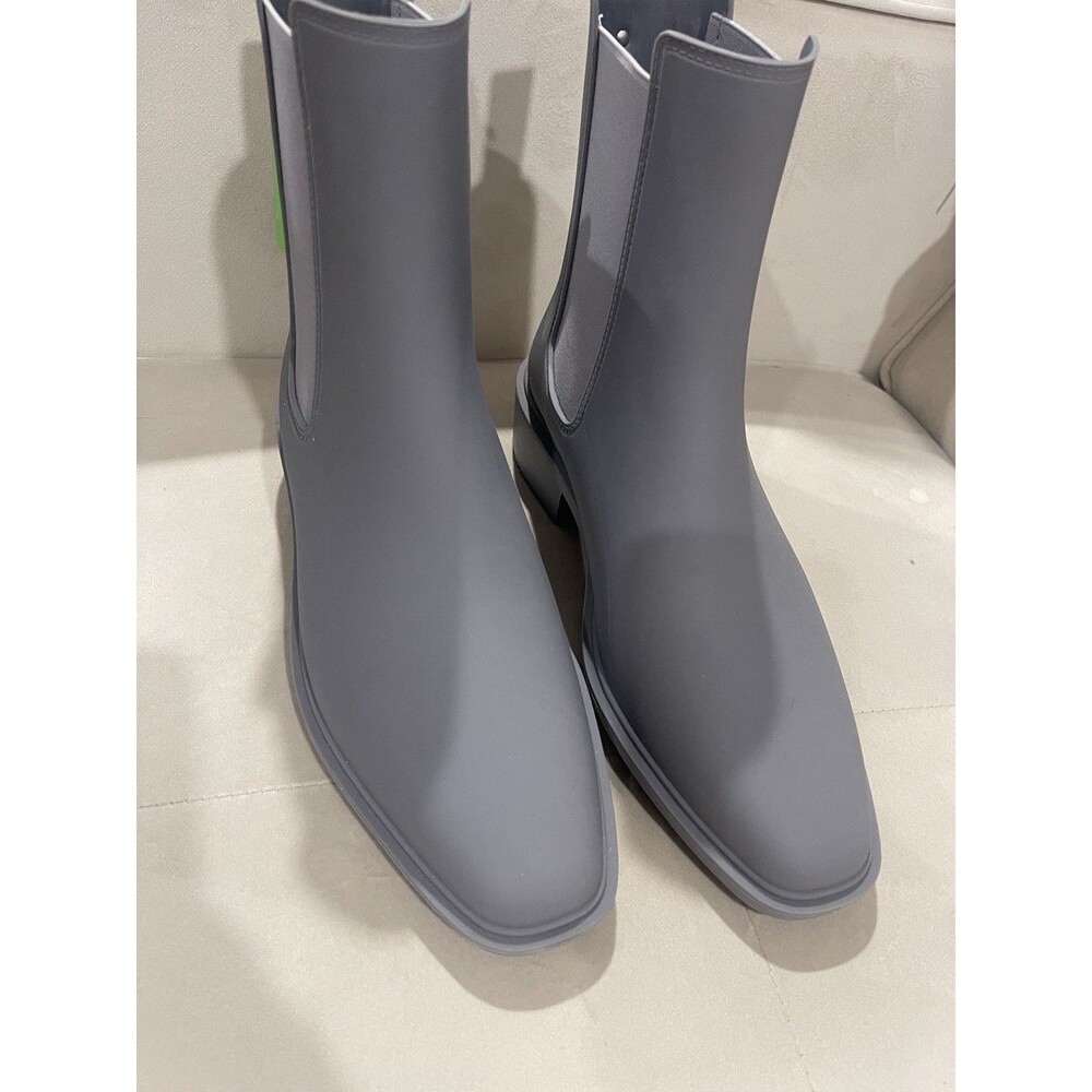 Sam Edelman Waterproof Chelsea Rain Boots Women’s Size 11 Utility Chic Gray New